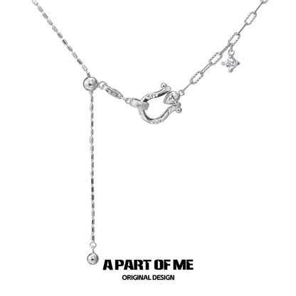 Diamond Horseshoe Collarbone Chain