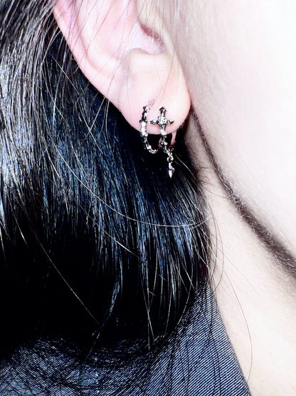 "Starry Night" Zircon Earrings