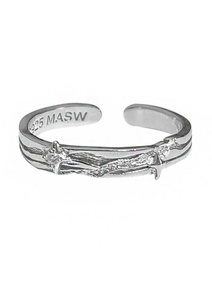 Brilliant Starry Couple Rings