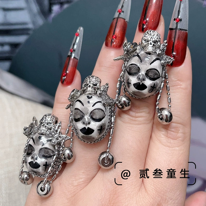 Horror Doll Gothic Ring