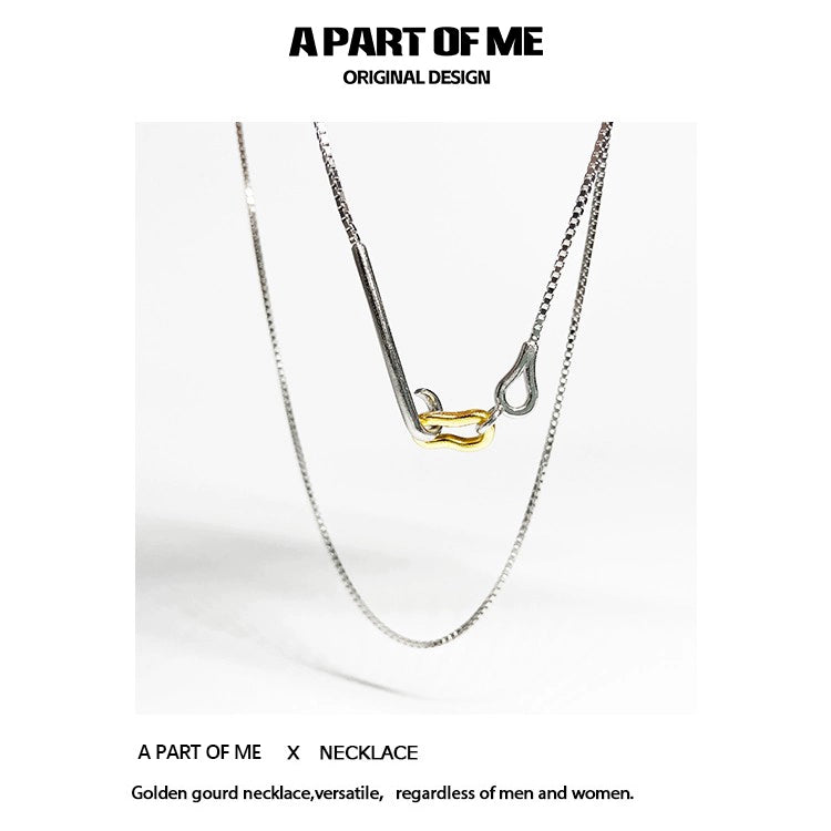 Gold Gourd Luck Necklace