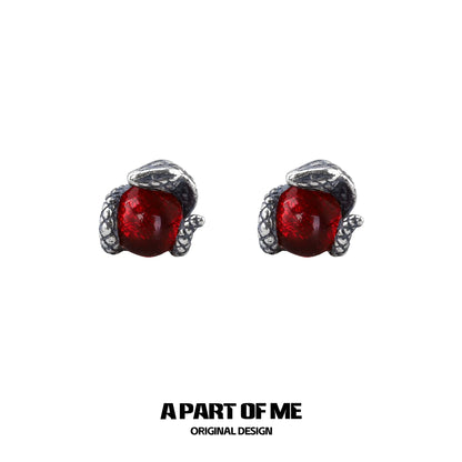 Hell Snake Stud Earrings