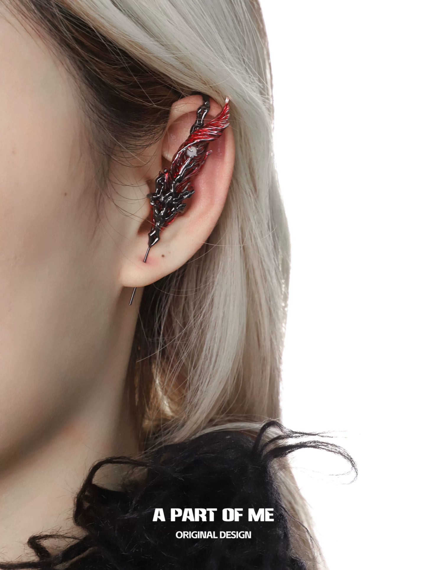 Enchanted Feather Ear Piercing Needle