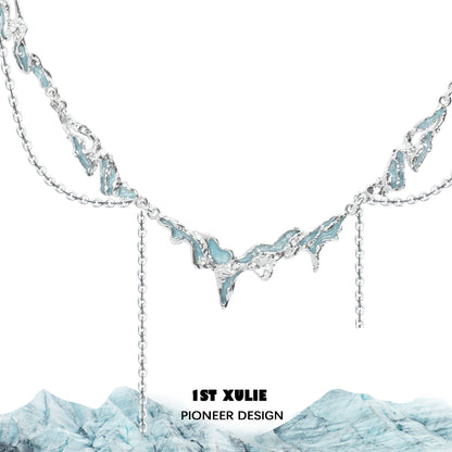 Ocean Breeze Tassel Clavicle Necklace
