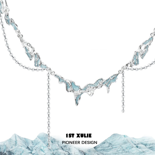 Ocean Breeze Tassel Clavicle Necklace