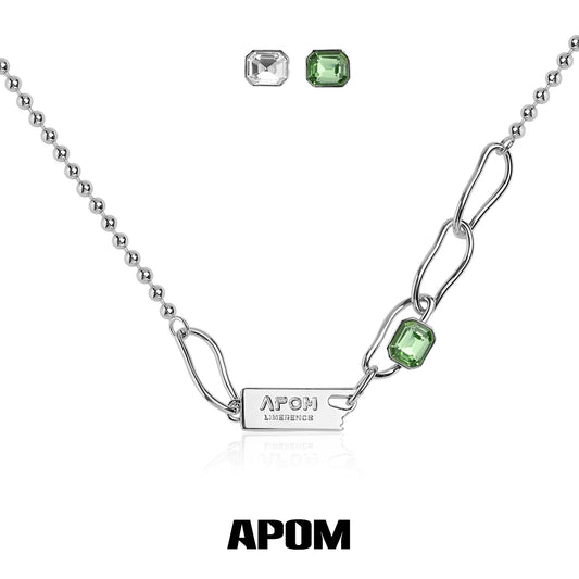 Rebel Gemstone Chain Necklace