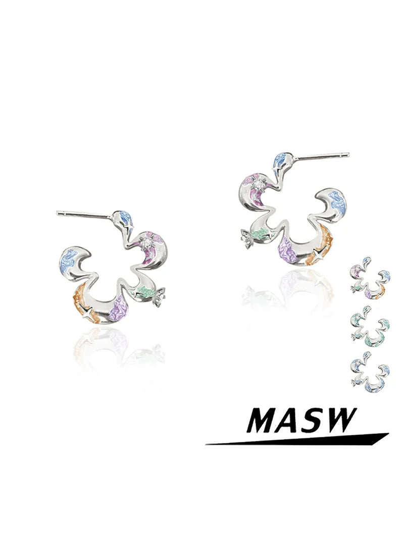 Magic Garden Colorful Earrings