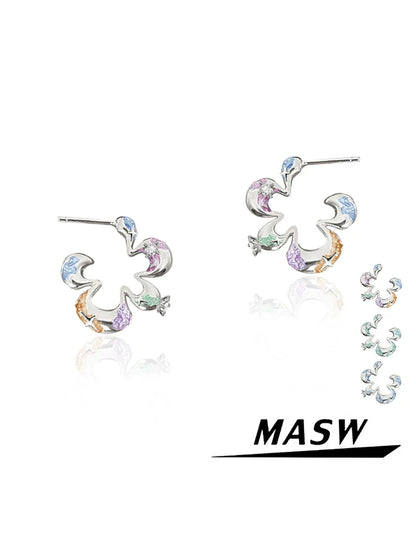 Magic Garden Colorful Earrings