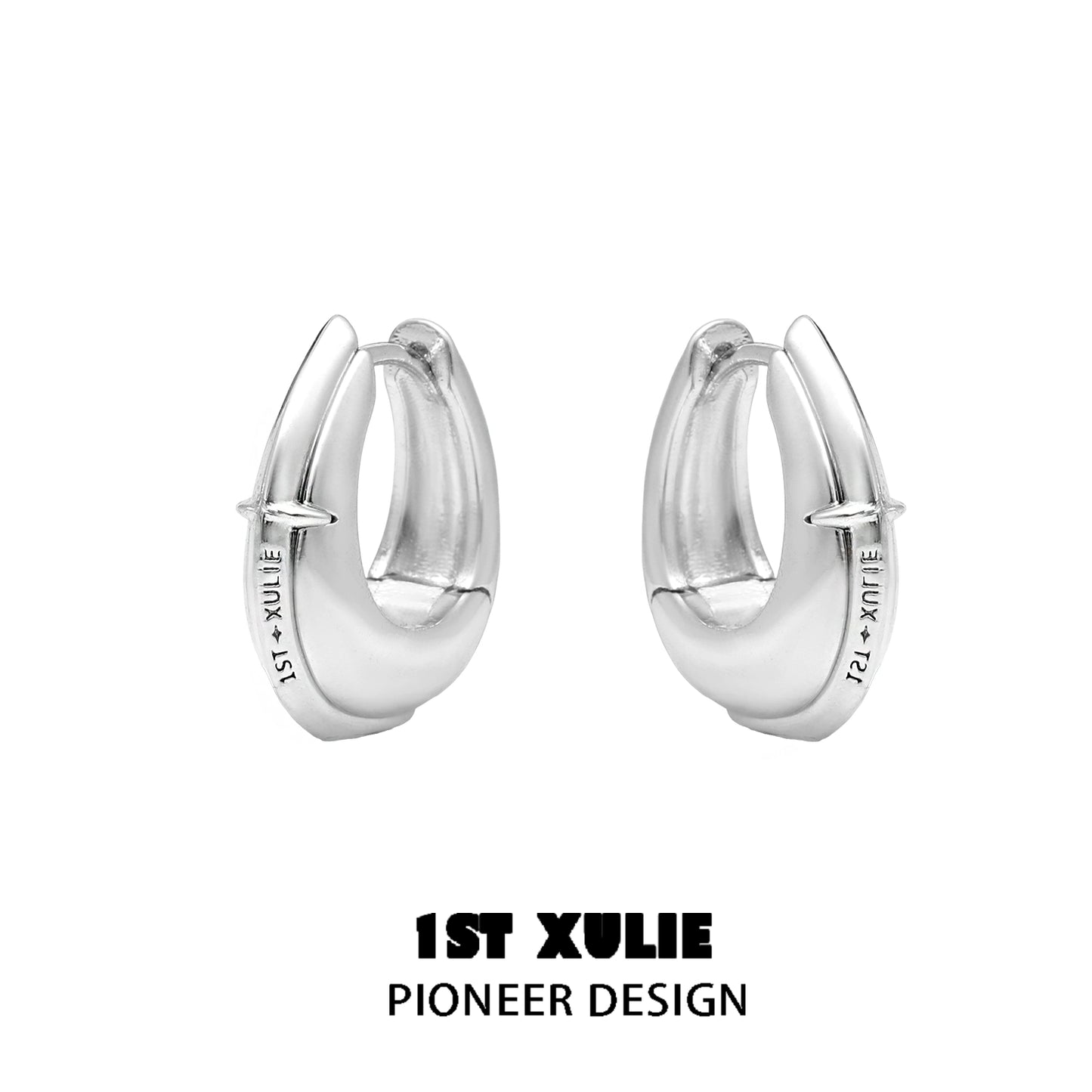 Urban Edge Rebel Hoop Earrings