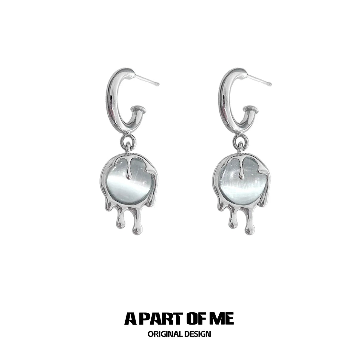 Gentle Opal Stud Earrings