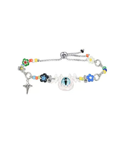Color Beaded Devil Bracelet