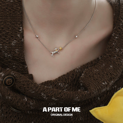 Good Night Lamb Necklace