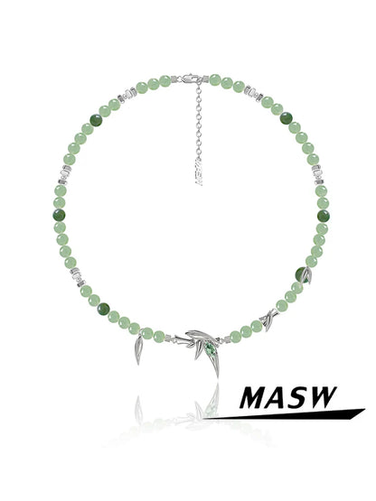 Greenstone Vintage Necklace