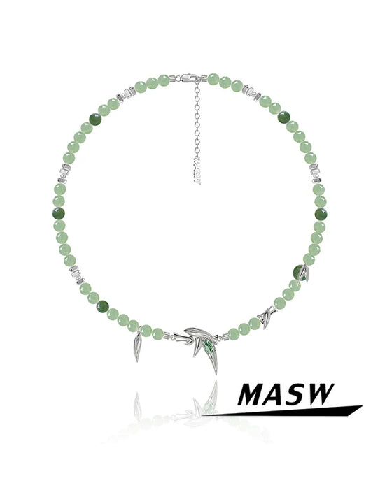 Greenstone Vintage Necklace