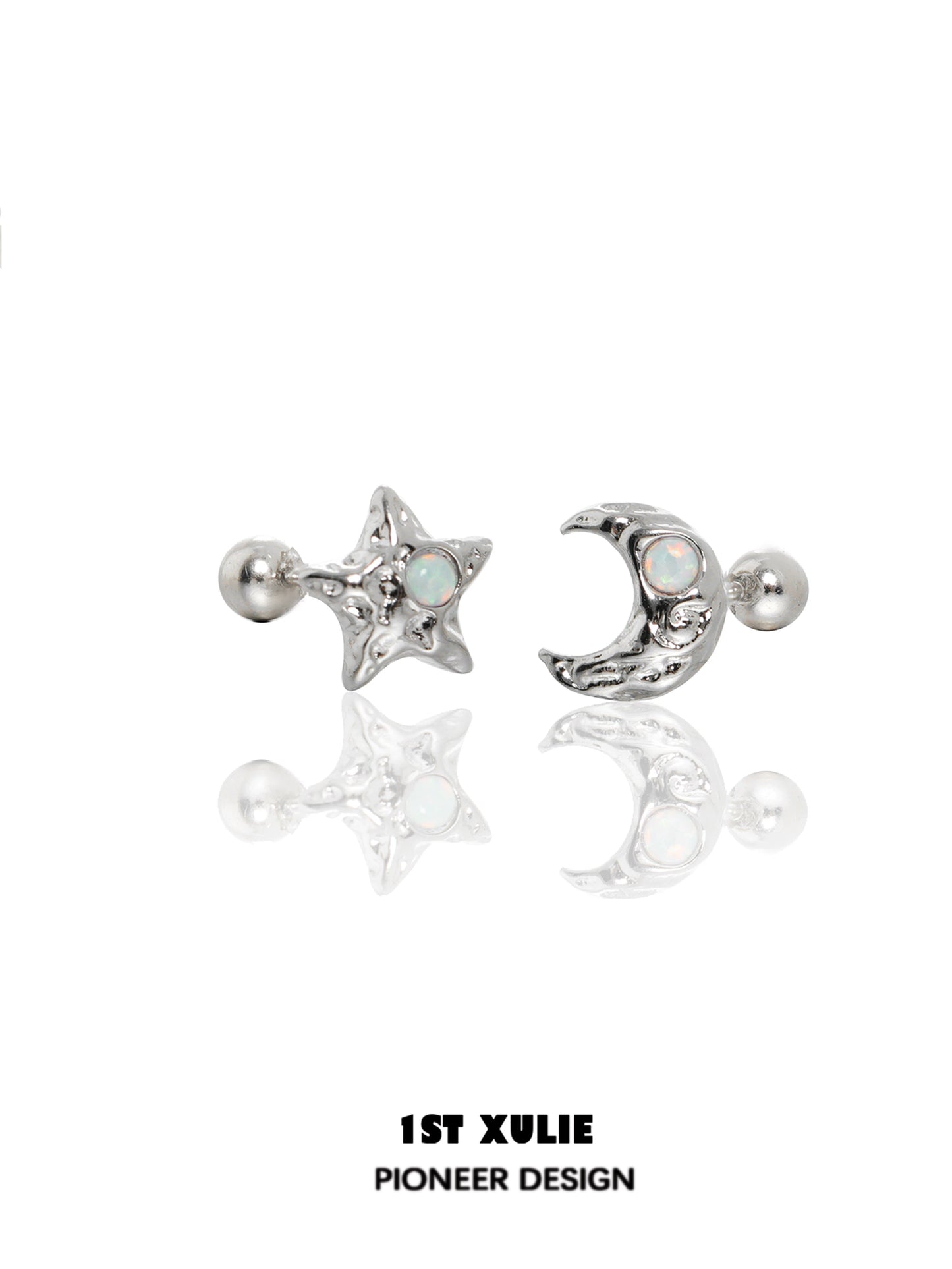 Cosmic Moon & Star Earrings