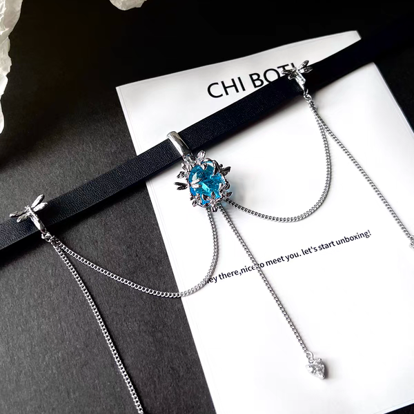 "Winter Garden" Zircon Necklace