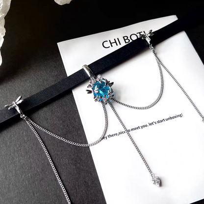 "Winter Garden" Zircon Necklace