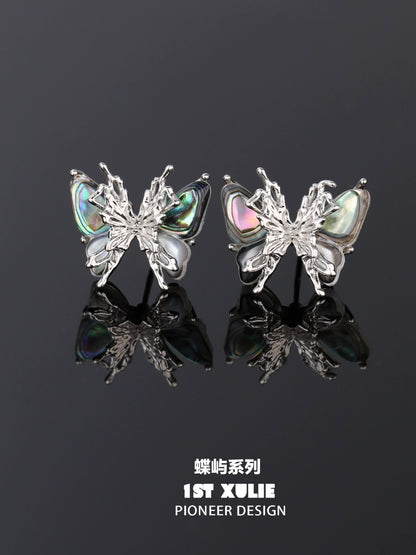 Punk Butterfly Island Earrings