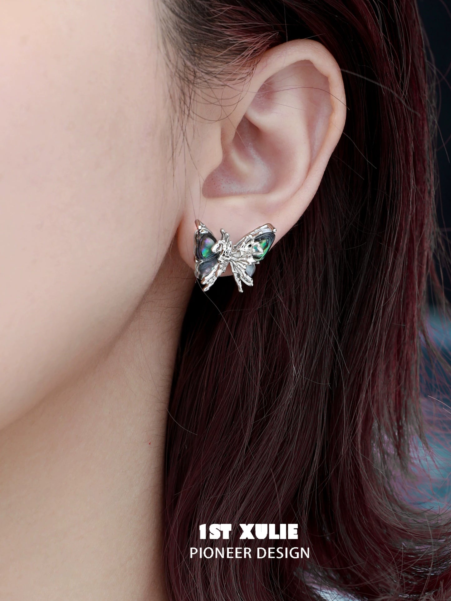 Punk Butterfly Island Earrings