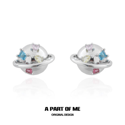 Sweet Saturn Ear Cuffs