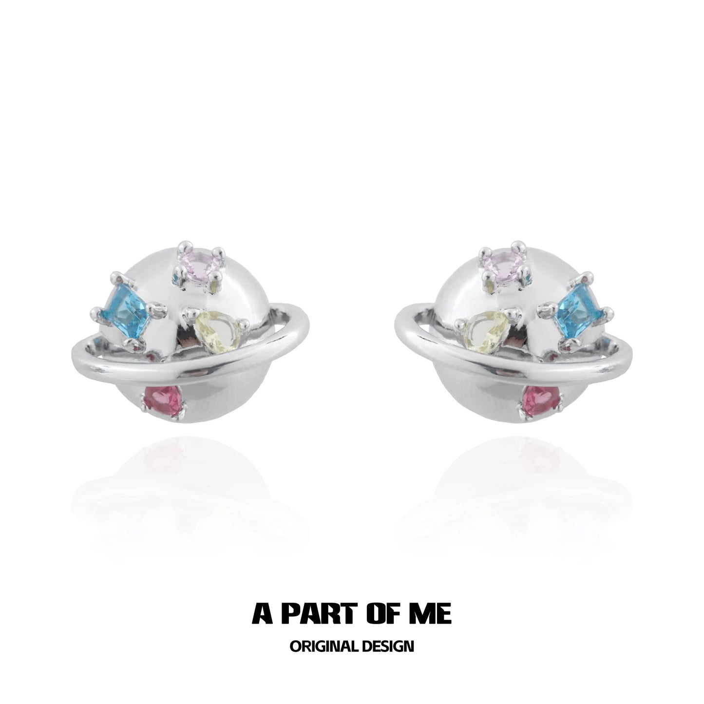 Sweet Saturn Ear Cuffs
