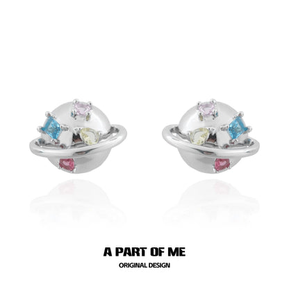 Sweet Saturn Ear Cuffs