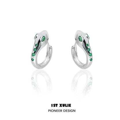 Slytherin Snake Mini Earrings