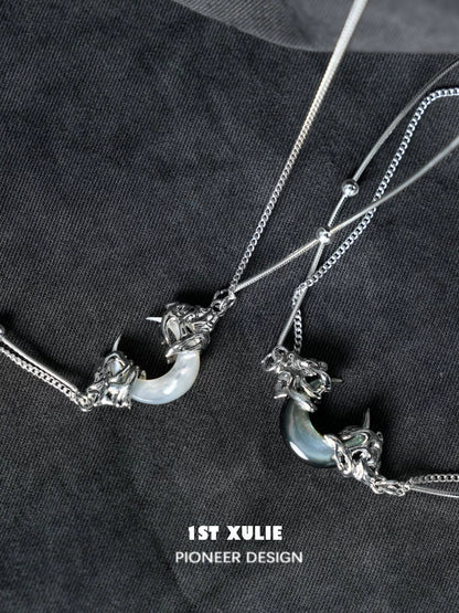 Moonlight Rhapsody Couple Necklace
