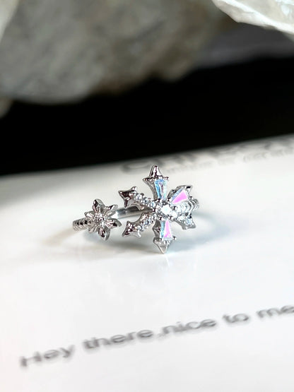 "Poem of Deep Snow" Ring