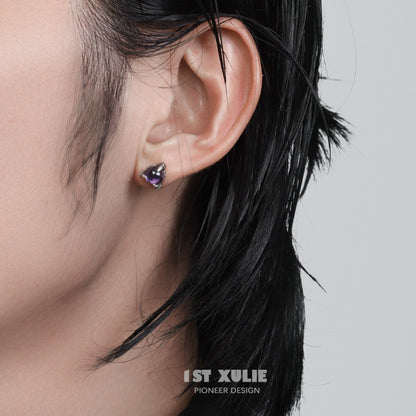 Abyssal Violet Gaze Earrings