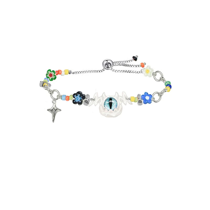 Color Beaded Devil Bracelet