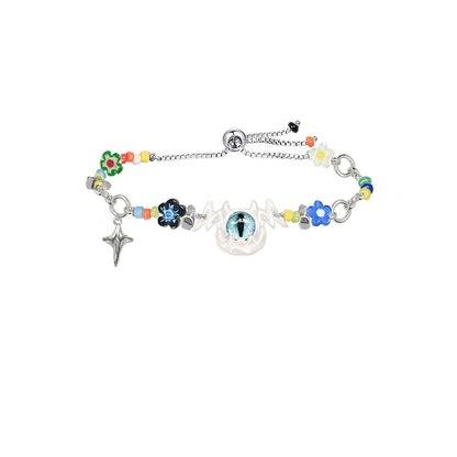 Color Beaded Devil Bracelet