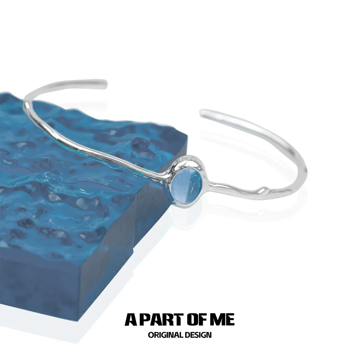 Glacier Blue Aquamarine Bracelet