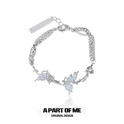 Magical Blue Butterfly Bracelet