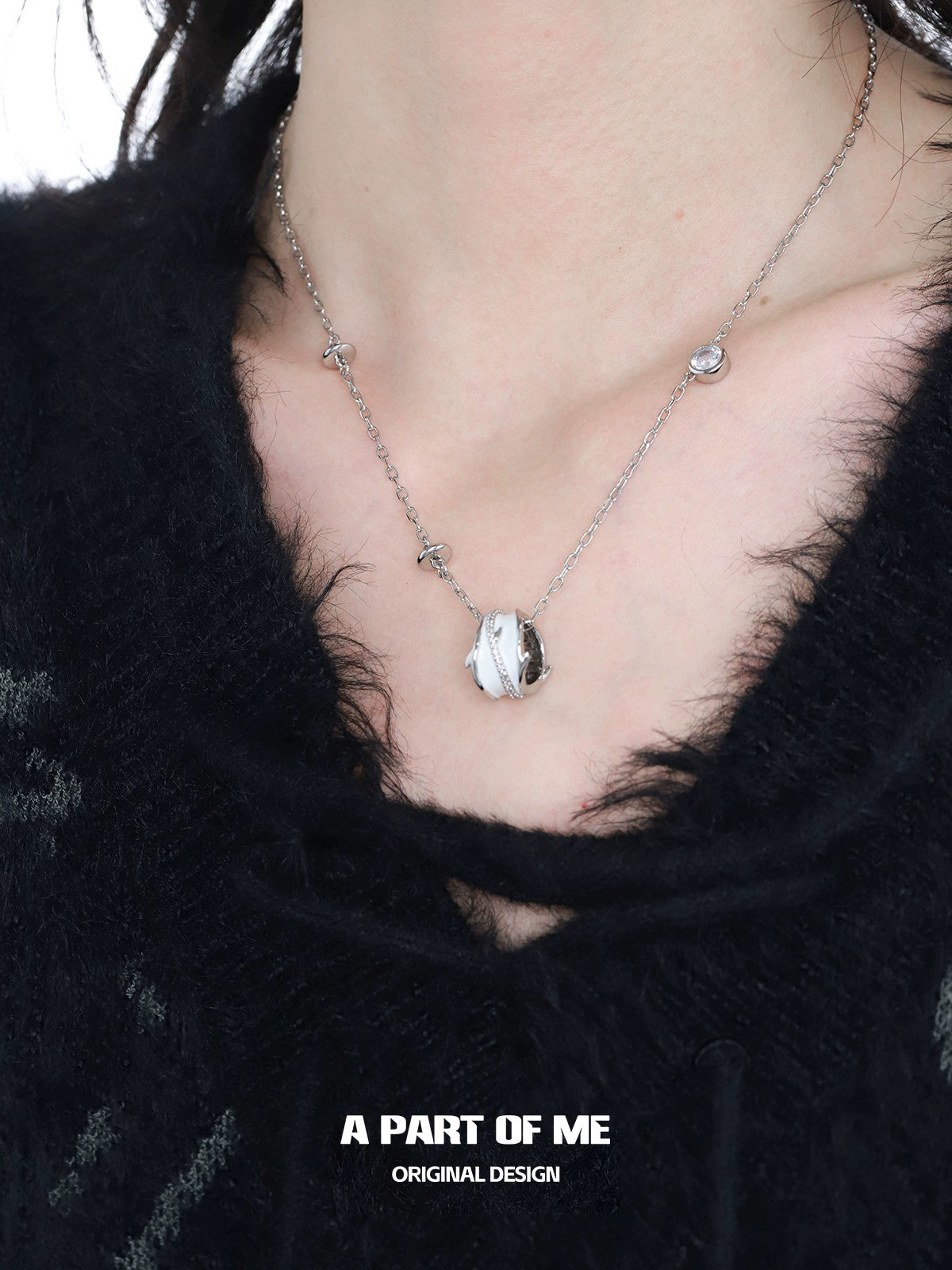 Diamond Ring Pendant Necklace