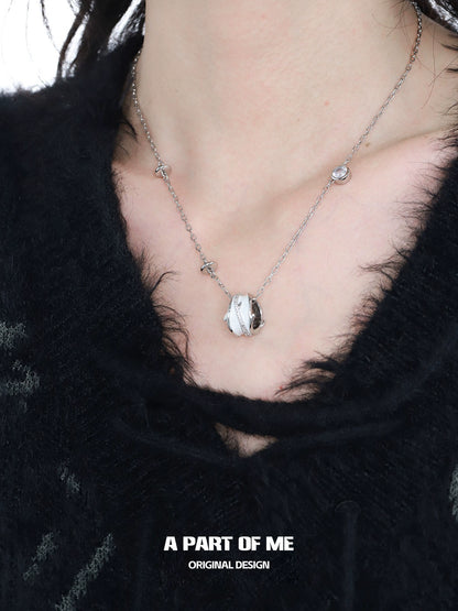 Diamond Ring Pendant Necklace