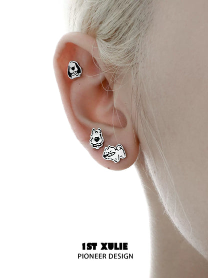 Whimsical Puppy Cute Earrings