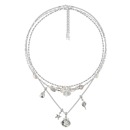 Baroque Starfish Pearl Necklace