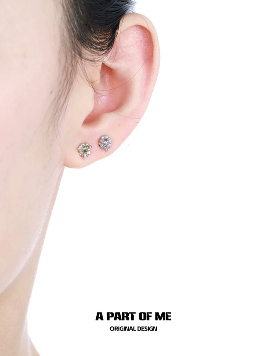Elegant Mini Gemstone Studs