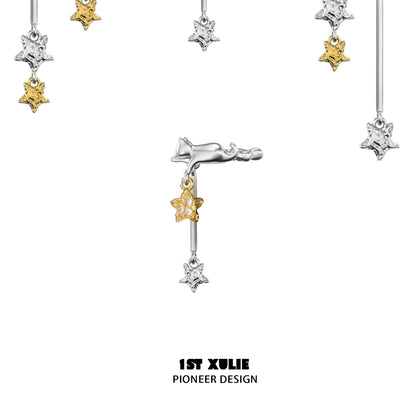 Starry Cat Whisper Ear Cuffs