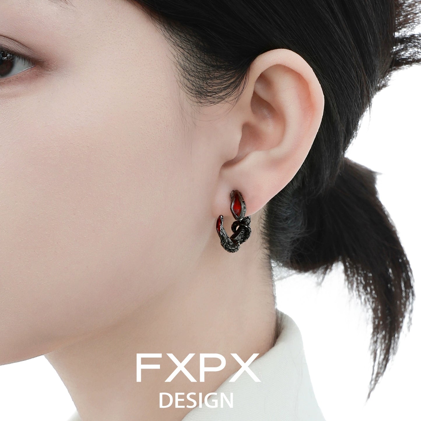 Evil Viper Wrap Earrings