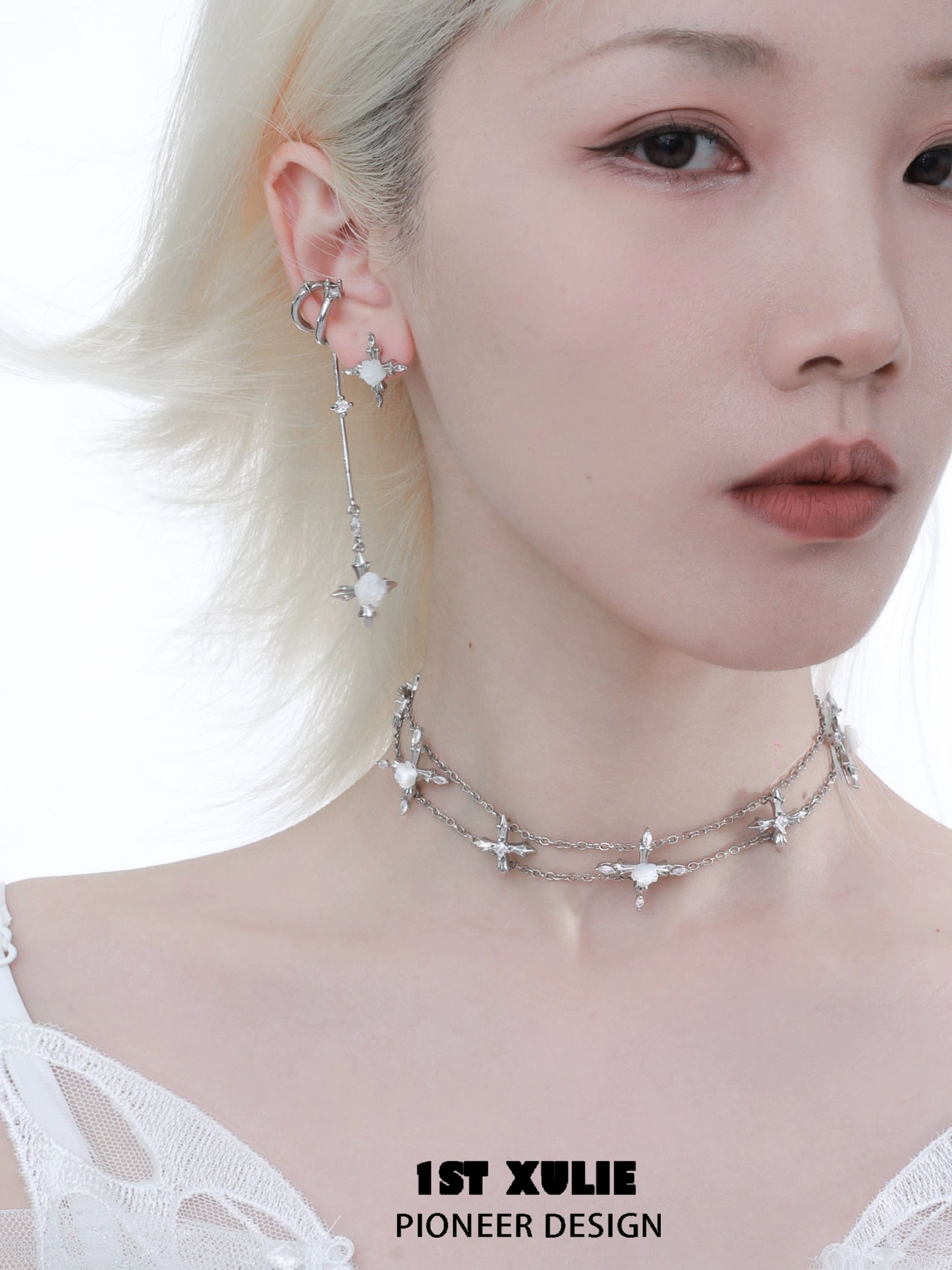 Tassels of the Rose Faith Earrings