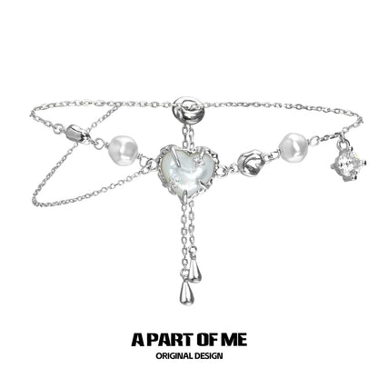 White Love Diamond Bracelet
