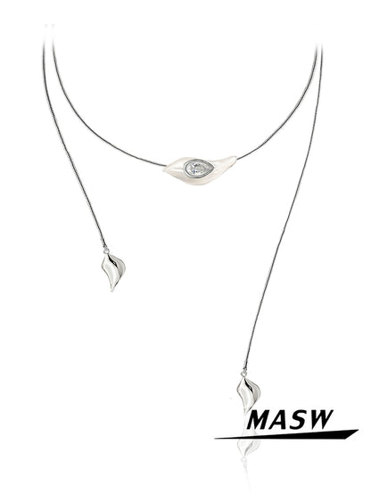 Creative Geometric Rope Necklace