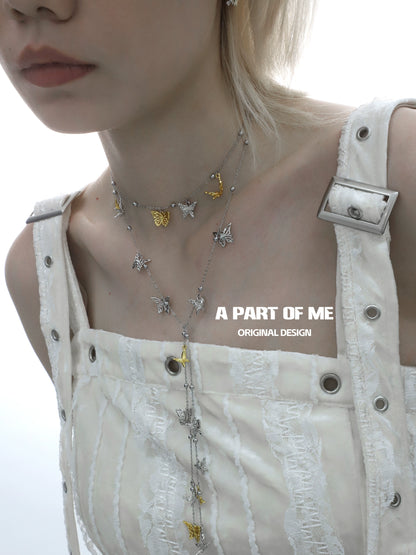 Butterfly Garden Necklace