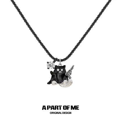 Weapon Kitten Devil Necklace
