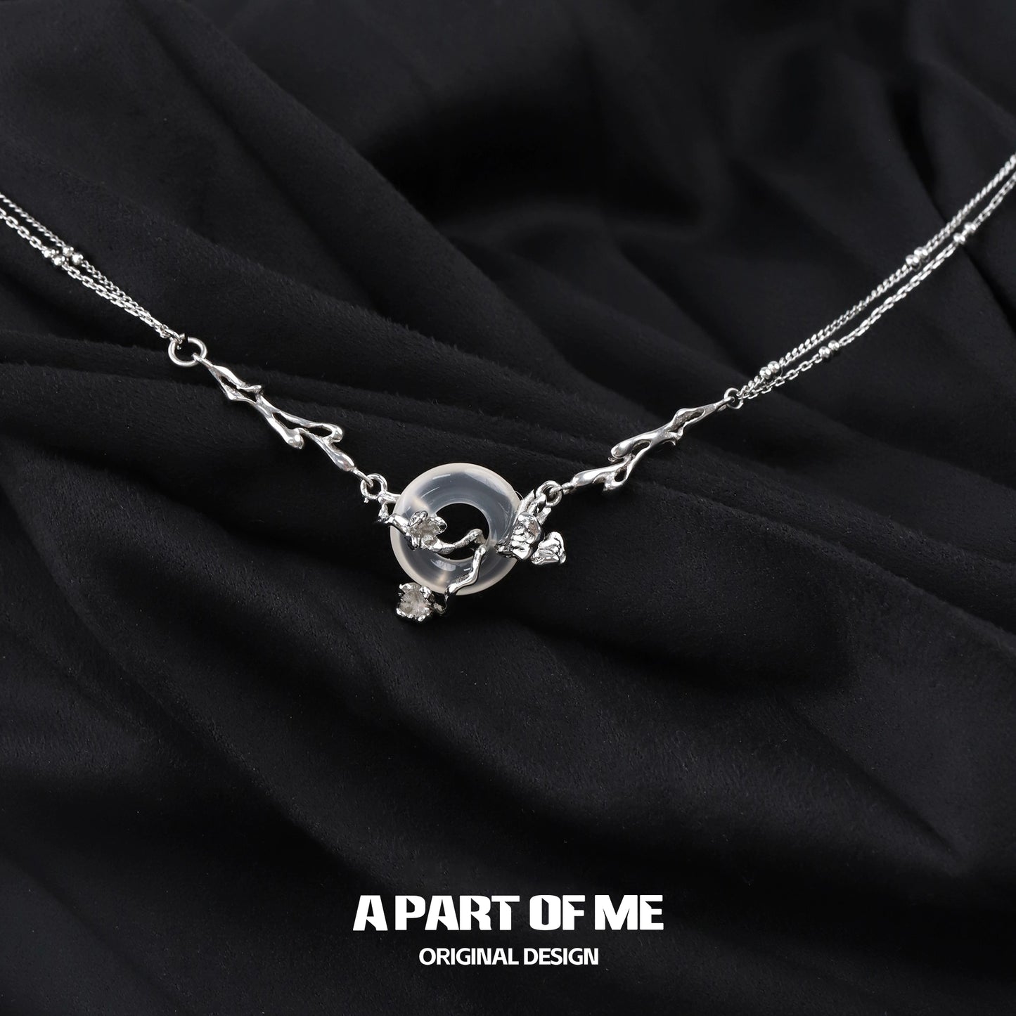 Cool God Chalcedony Necklace