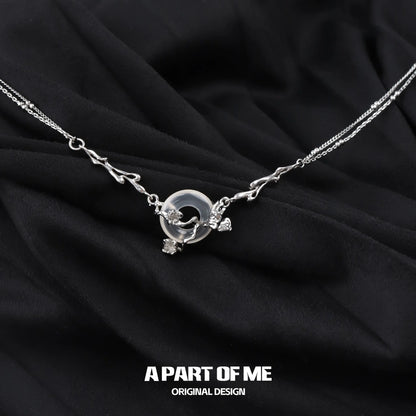 Cool God Chalcedony Necklace