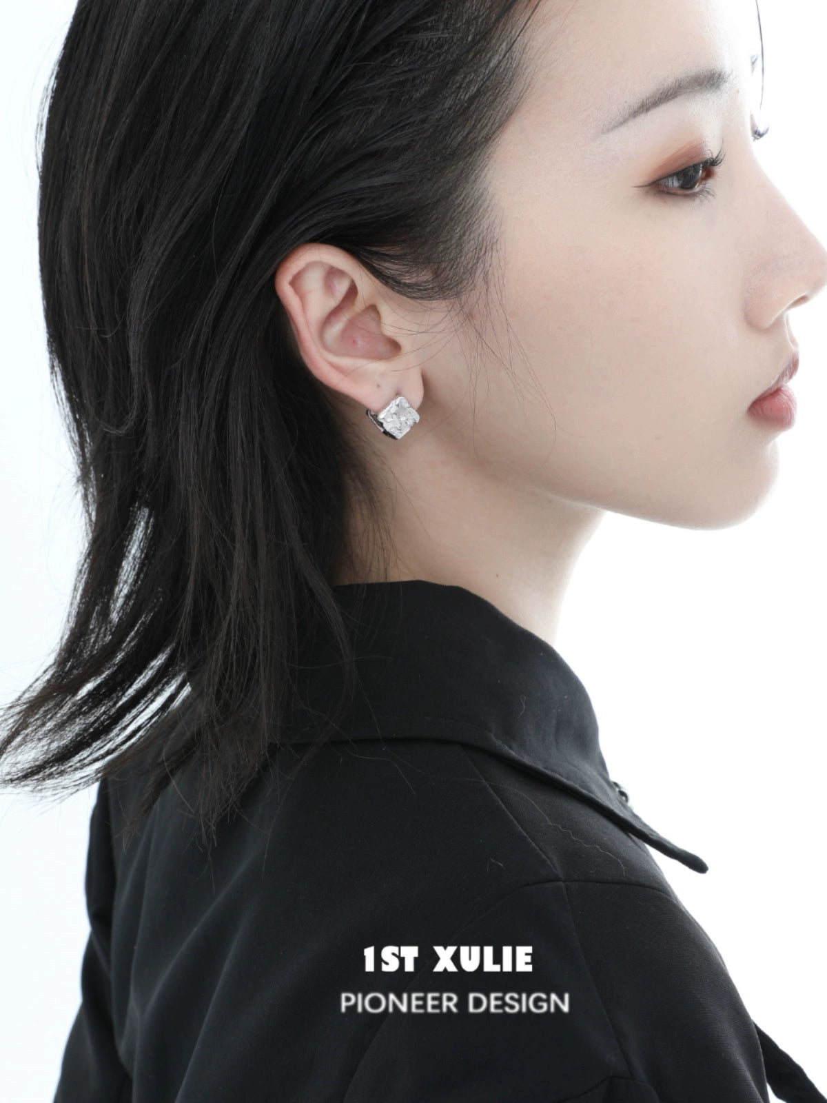Y2K Neutral Chill Texture Earrings