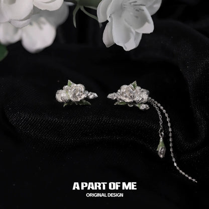 Elegant Jasmine Ear Cuffs